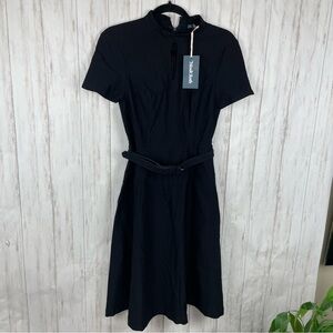 ModCloth NWT black A-line key hole dress medium